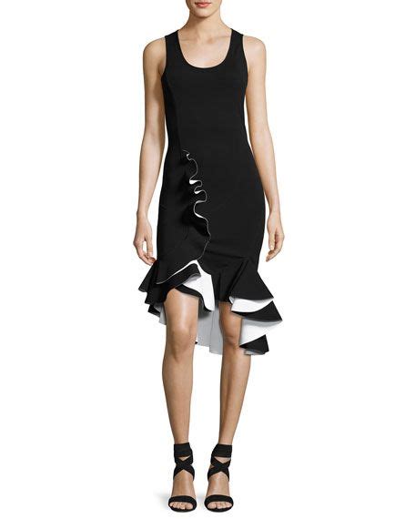 givenchy knit ruffle dress|Givenchy Dresses for Women .